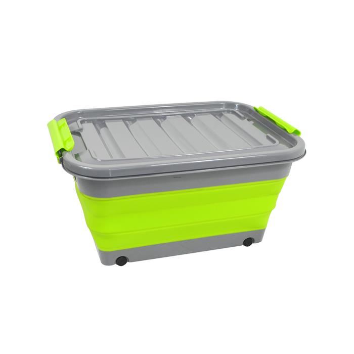 Ironman 4x4 Istore0023 Collapsible Storage Tub with Lid